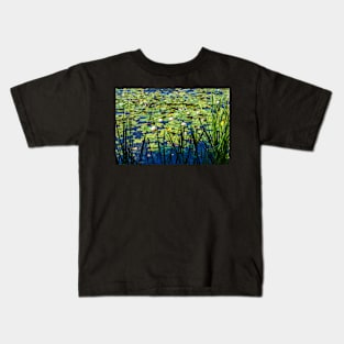 Lilly Pad Pond Kids T-Shirt